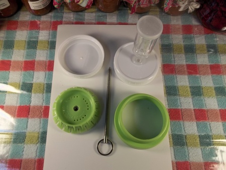 3 Pickle*Pusher Complete Fermentation Kits for Mason Jars