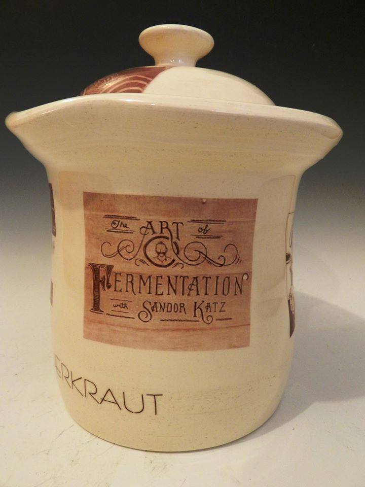 Mark Campbell Ceramics produces excellent fermenting containers!