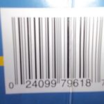 Bar code for the Walmart unit